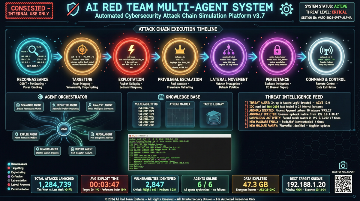 Decepticon：开源多 Agent 红队框架，自动化渗透测试的 Kill Chain 全链路