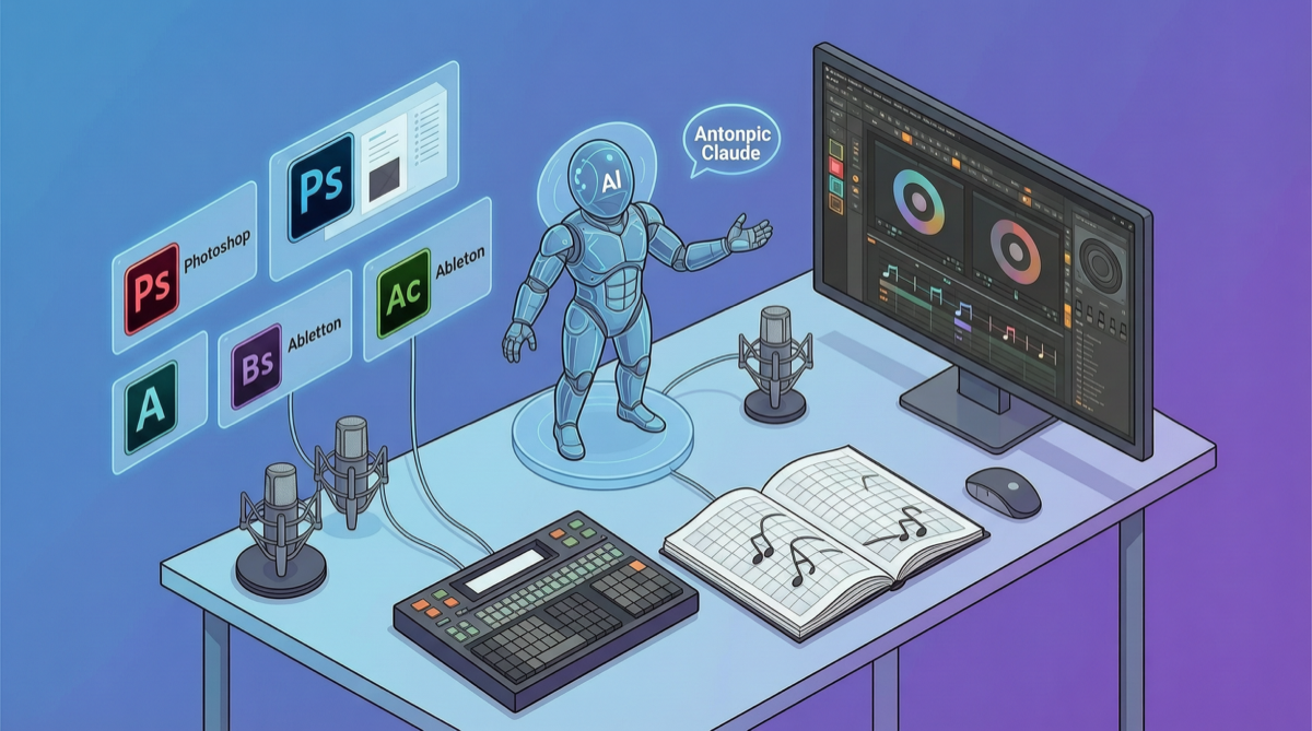 Anthropic 发布 Creative Connectors：Claude 直连 Adobe、Blender、Ableton 等创意工具链
