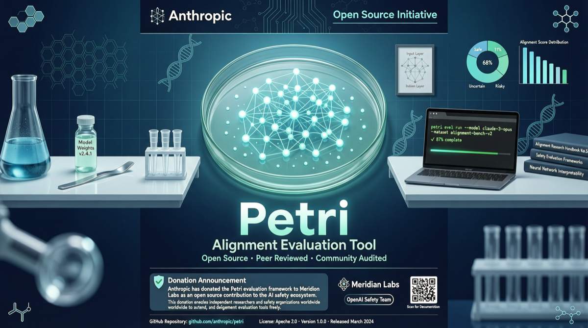 Anthropic Donates Petri Alignment Tool to Meridian Labs
