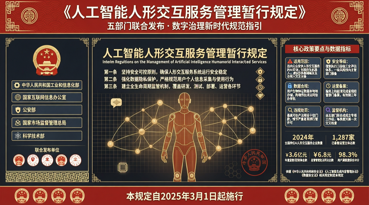 Five Departments Issue AI Humanoid Interaction Management Rules: From July, AI Can't 'Pretend to Be Human' Anymore