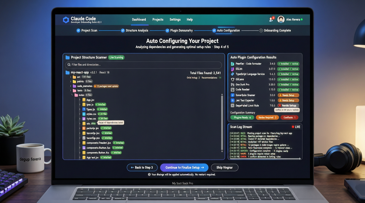 Claude Code 一键配置：官方插件 claude-code-setup 的项目扫描能力