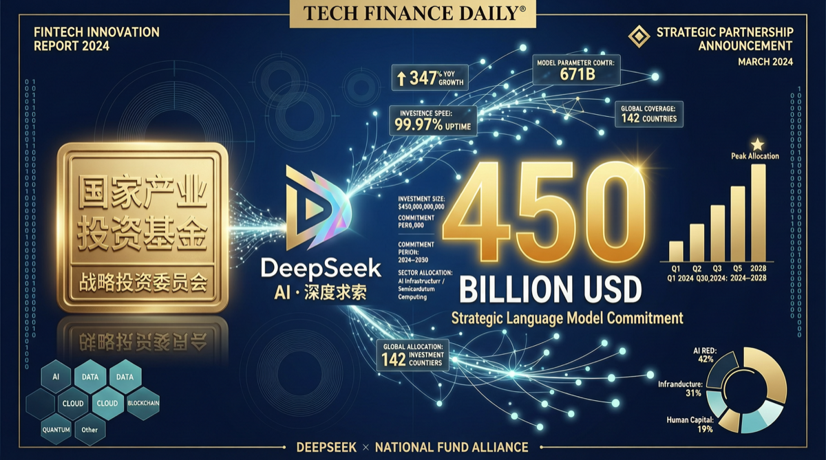 大基金首次公开领投本土大模型：DeepSeek 估值飙至 450 亿美元，AI 进入国家战略序列