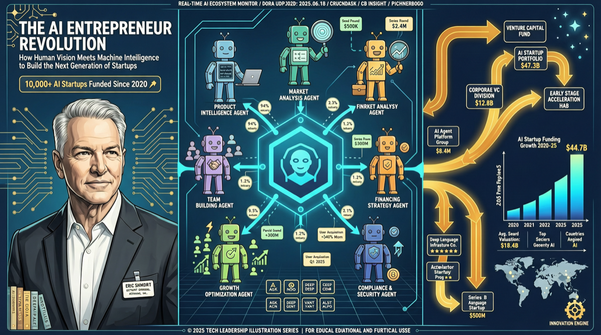 Eric Schmidt：2026 年最容易赚钱的事——创立一家 Agentic AI 公司