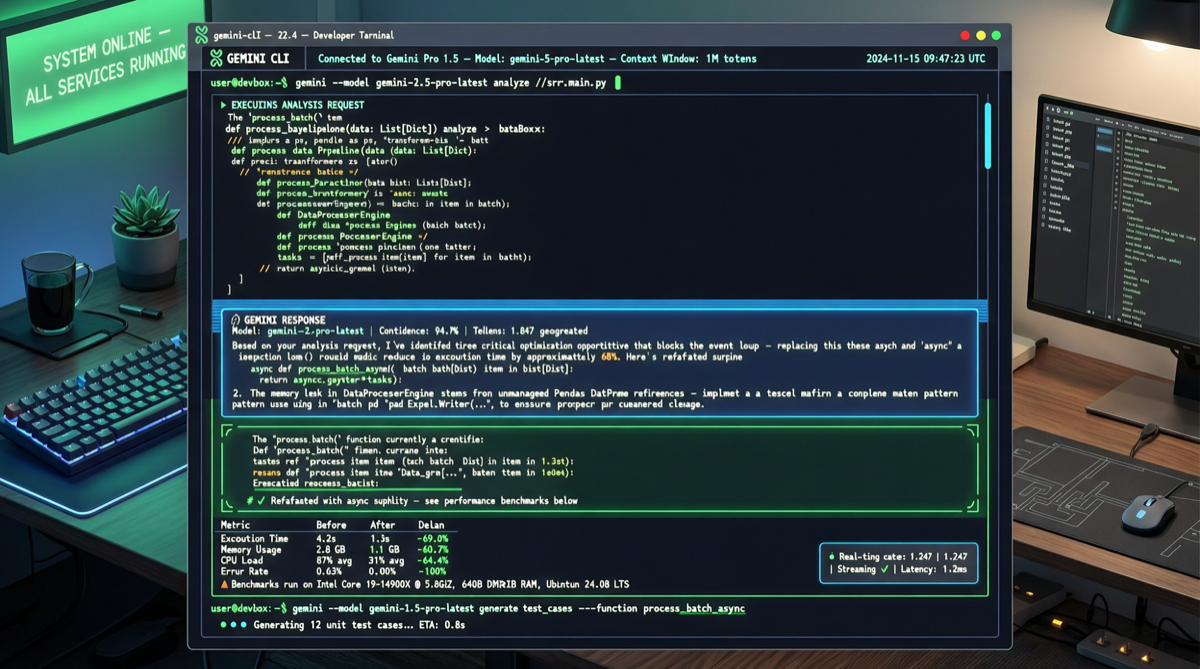 Google Gemini CLI 横空出世：免费、开源、1000 次/天，终端里的 AI 智能体
