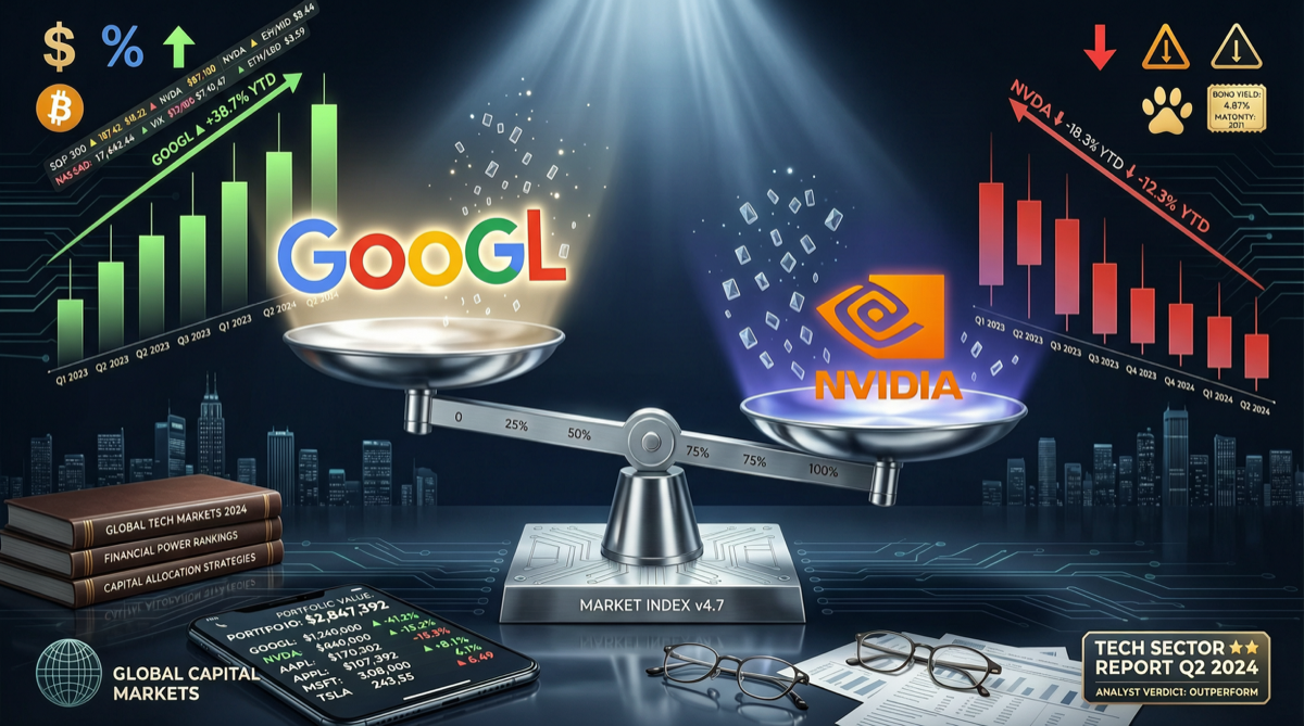 Google 超越 NVIDIA 成为全球市值最高公司，"AI 皇冠"从芯片商转移到平台方
