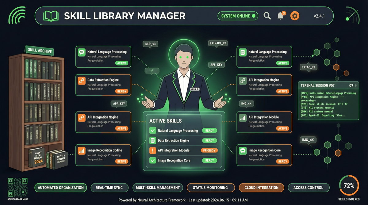 Hermes Agent に Curator（キュレーター）追加：スキルライブラリを自動管理する「デジタル司書」