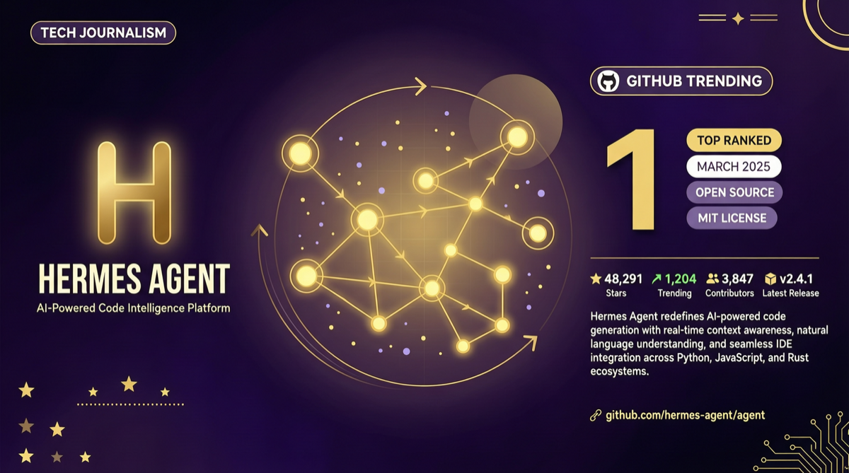 Hermes Agent 上月狂揽 108K Stars，登顶 GitHub 月度趋势仓库榜首