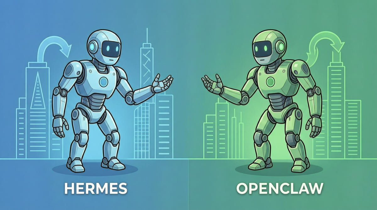 Hermes Agent vs OpenClaw：2026 年 AI Agent 框架怎么选？