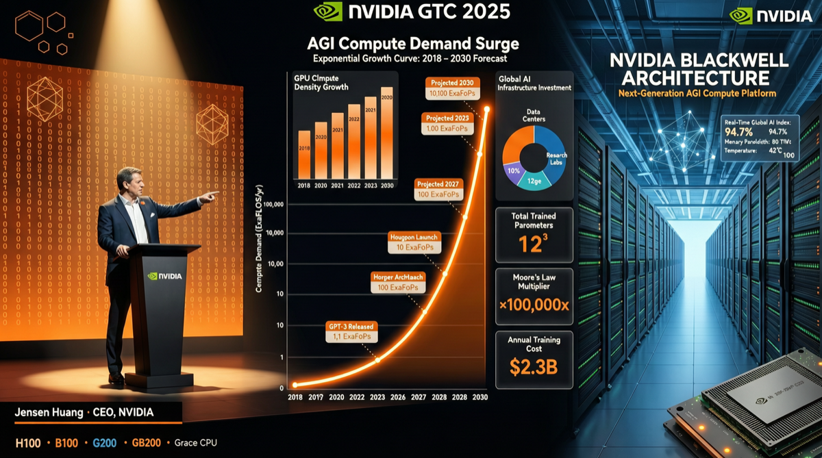 黄仁勋 CNBC 最新表态：从生成式 AI 到 Agentic AI，计算需求暴涨 1000%