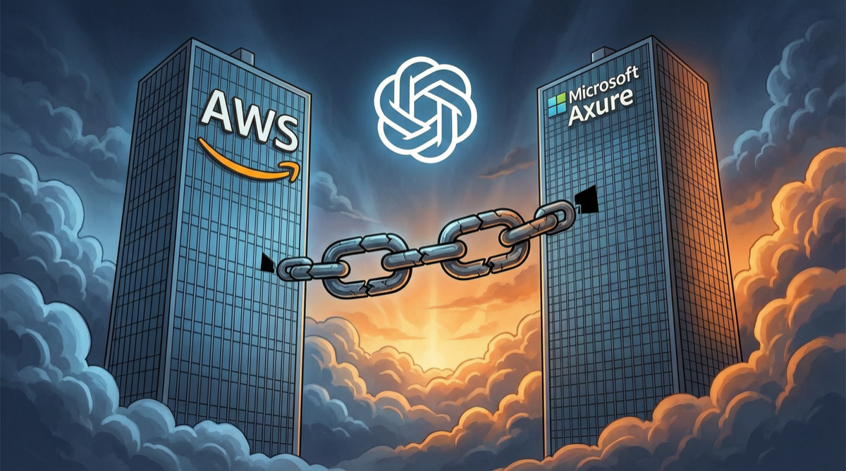 OpenAI 牵手 AWS：500 亿美金交易，七年独占说散就散