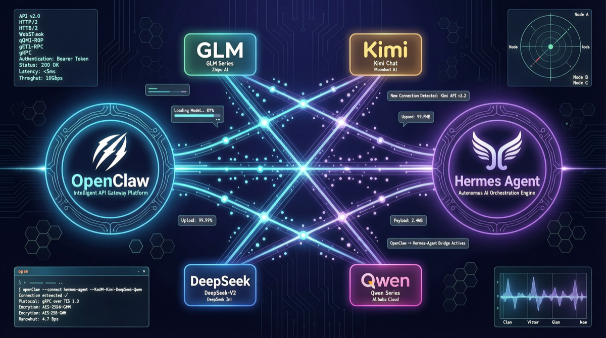 OpenClaw 与 Hermes Agent 接入国产模型实战：GLM、Kimi、DeepSeek 一键配置指南