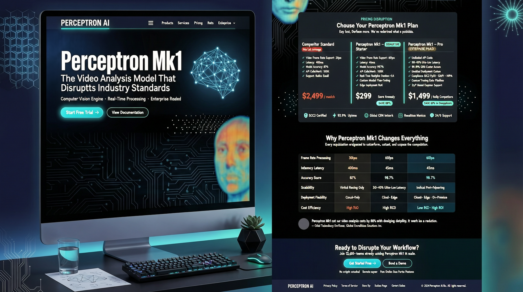 Perceptron Mk1 Cuts Video Analysis Model Pricing to 1/10 — But the Real Story Isn't Price