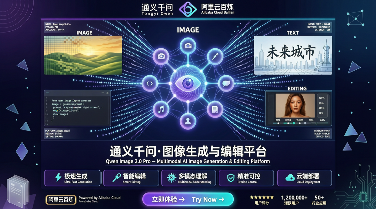 阿里云百錬 Qwen-Image-2.0-Pro リリース：テキストから画像生成・編集の一体化、多言語テキスト精密レンダリング