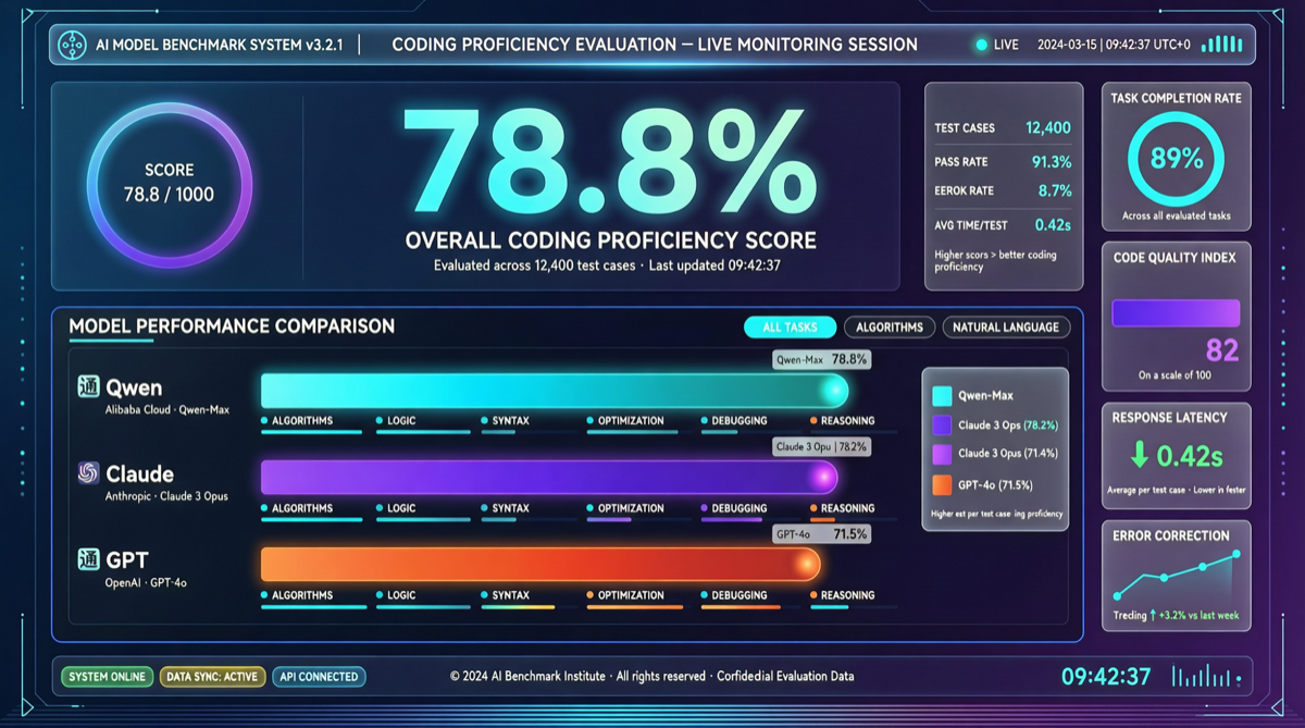Qwen3.6-Max-PreviewがSWE-benchでトップ：78.8%スコアがコーディングツールの濠の終わりを宣言