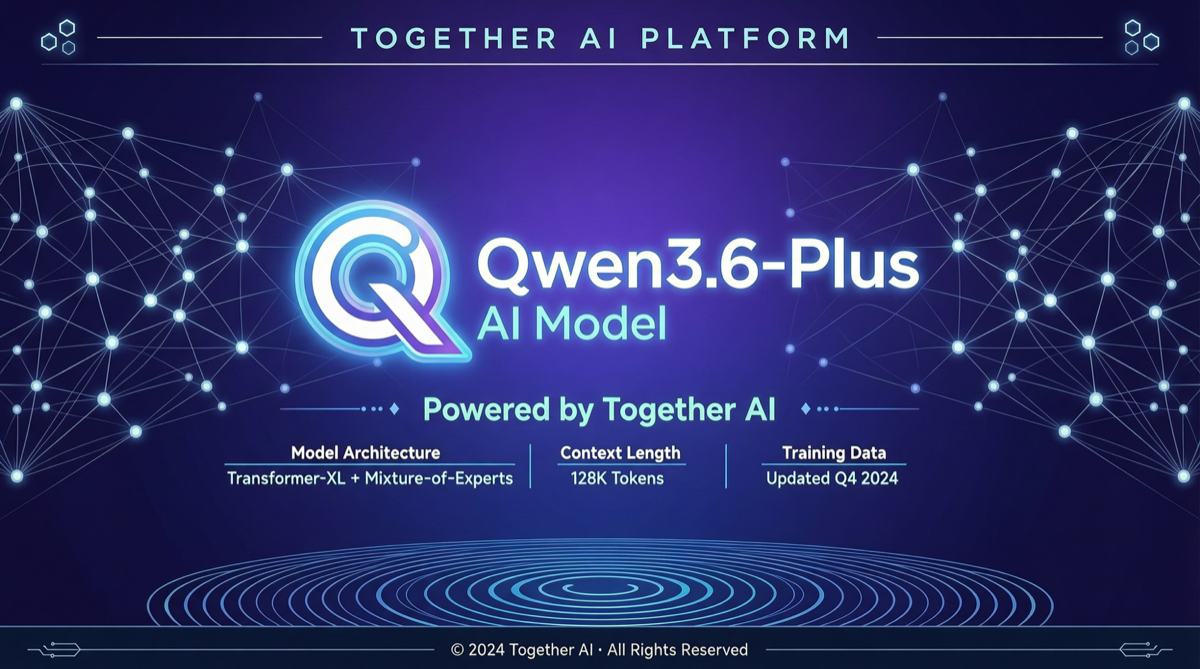 Qwen3.6-Plus が Together AI に正式登場、通義千問エコシステムのグローバル化が加速