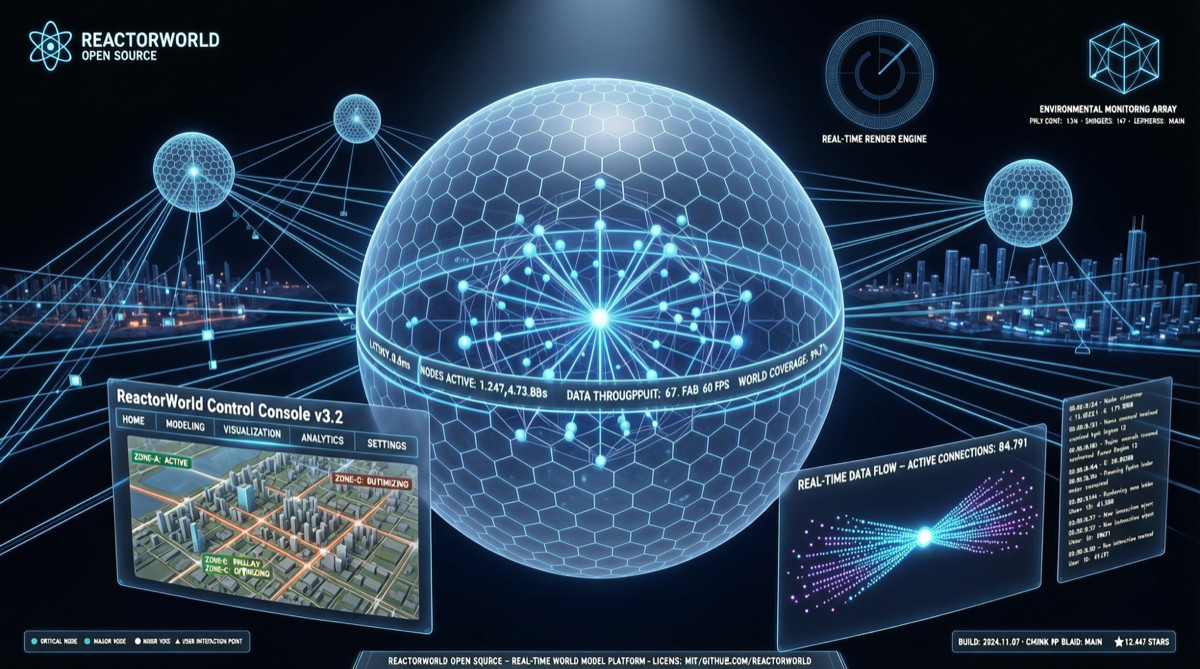 ReactorWorld: Open-Source Real-Time World Models with Sub-50ms Latency